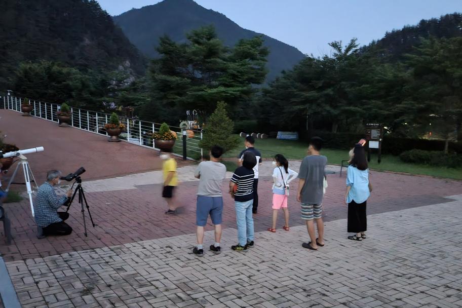 [구문소, 별빛이 내린다] 별관측 프로그램 1일차 사진 2