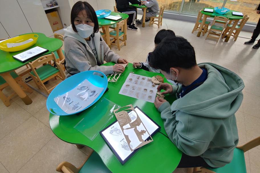 삼엽충 만들기와 고생물그리기 체험 사진 1