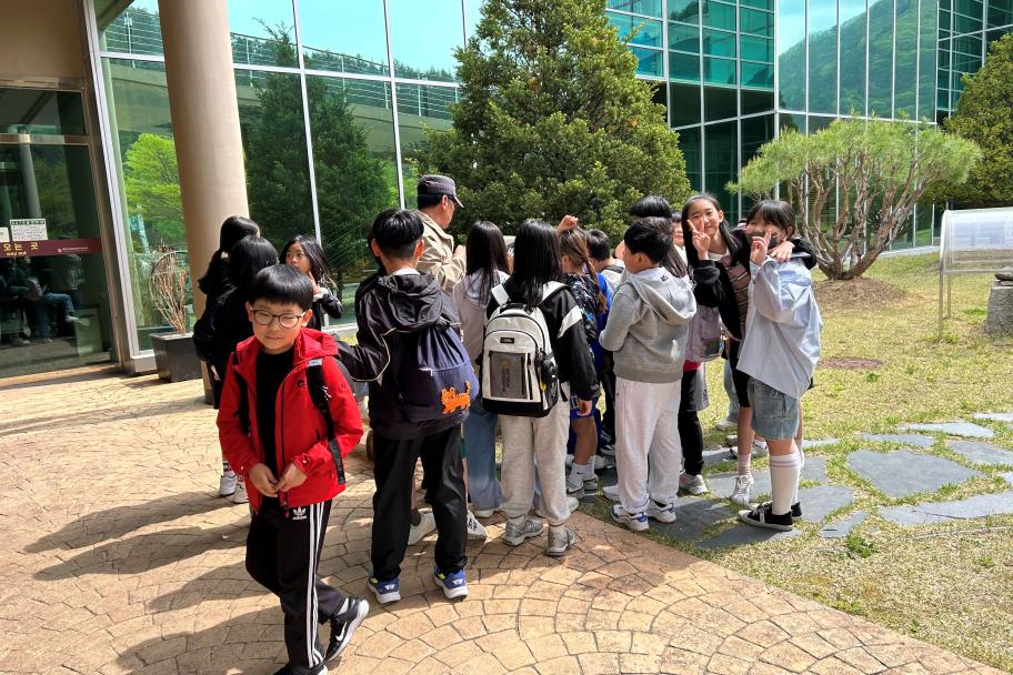 영주 남산초등학교에서 방문하였어요~(해설) 사진 1