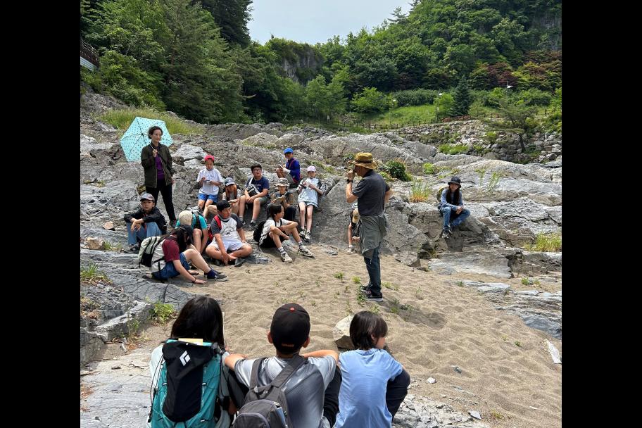 청계 발도로프 학교에서 현장견학을 왔어요~(박천우 해설사님) 사진 1